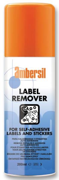 AMBERSIL LABEL REMOVER, 200ML
