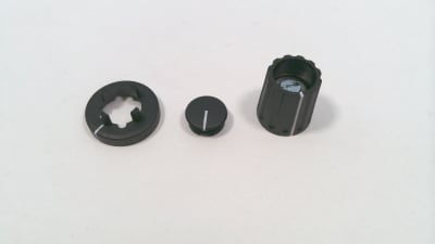 EUCHNER DREHKNOPF SCHWARZ F. ACHSE 3,175MM