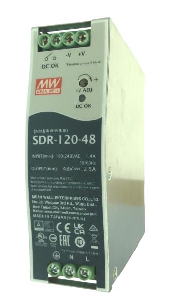MEAN WELL SDR-120-48
