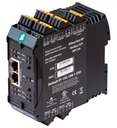 PEPPERL & FUCHS ICE3-8IOL-K45P-RJ45