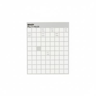 BRADY PLL-11-Y3-2.5