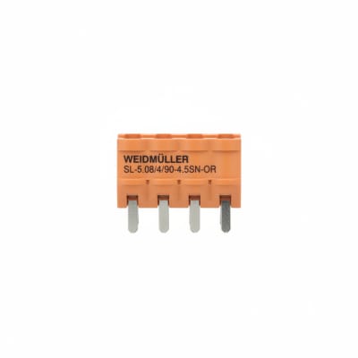WEIDMULLER SL-5.08/4/90-4.5SN-OR