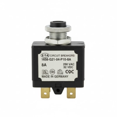 E-T-A CIRCUIT BREAKERS 1658-G21-04-P10-8A