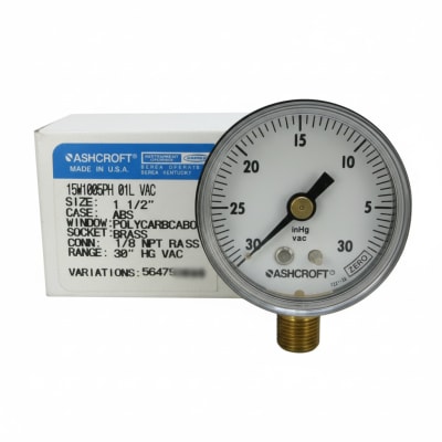 ASHCROFT 15W-1005-PH-01L-0-30