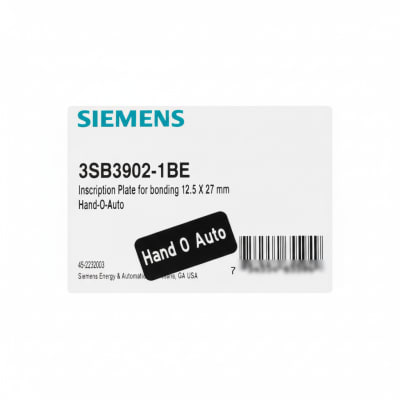 SIEMENS 3SB3902-1BE