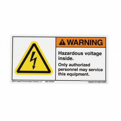 HAZARD COMMUNICATION SYSTEMS H6010-X7WHPJ