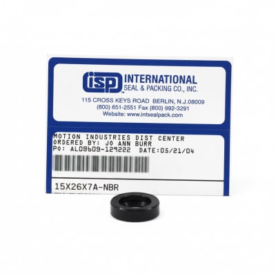 INTERNATIONAL SEAL & PACKING 15X26X7A-NBR