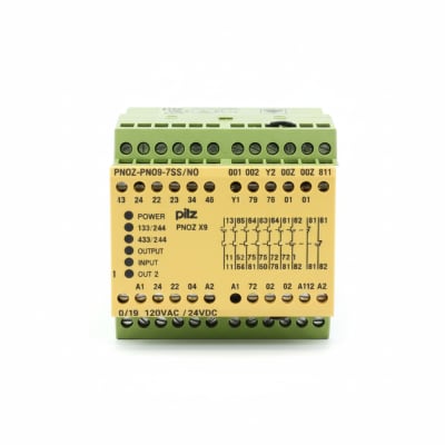 PILZ PNOZ-X9-7S/NO/110-120VAC/24VDC