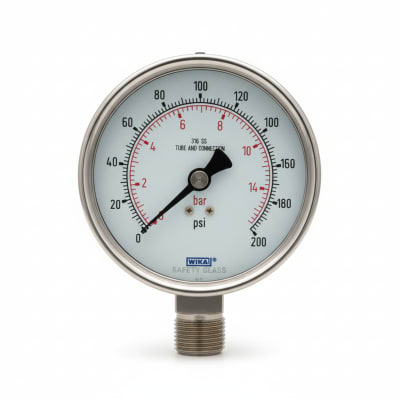 WIKA 232.54-4-200-1/4-LBM