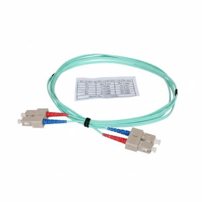 MONOPRICE PC-SC/PC-SC/PC-OM3-DX-2.0-2M-AQ