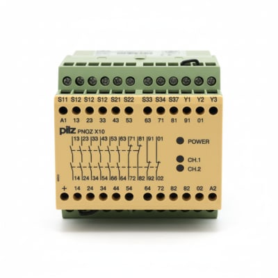 PILZ PNOZ-X10-230VAC-6S-4O-3LED