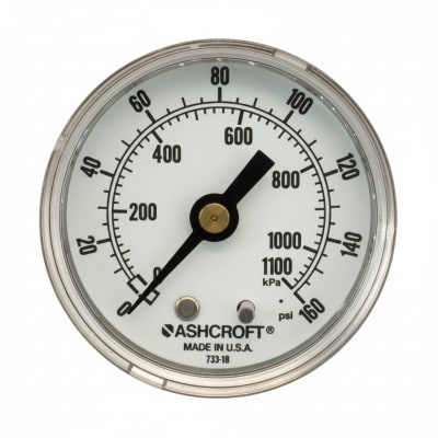 ASHCROFT 25W1005-H-02B-XZC-160