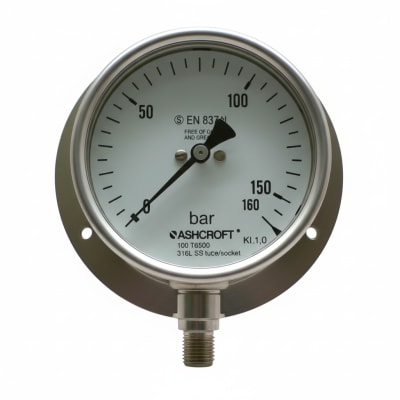 ASHCROFT 100-T6500-S-D-02-L-0/160-BAR-FW-X6W