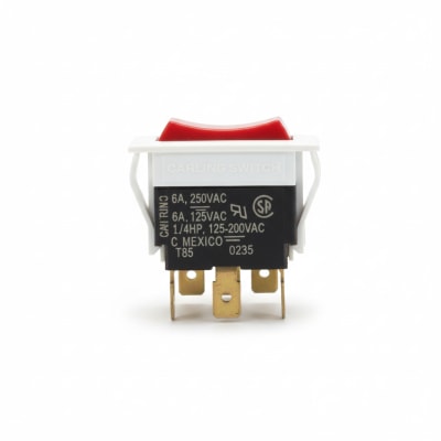 CARLING SWITCH TIGM6M-6S-RD-XJ01