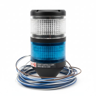 STATIC CONTROLS CORP 4003-BB-W-Y24V