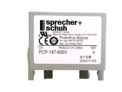 SPRECHER & SCHUH PCP-147-600V