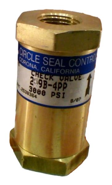 CIRCOR INTERNATIONAL 259B-4PP