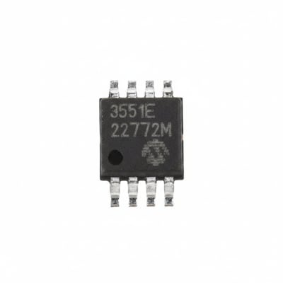 MICROCHIP TECHNOLOGY INC MCP3551T-E/MS