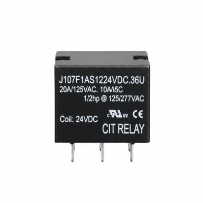 CIT RELAY J107F1AS1224VDC.36