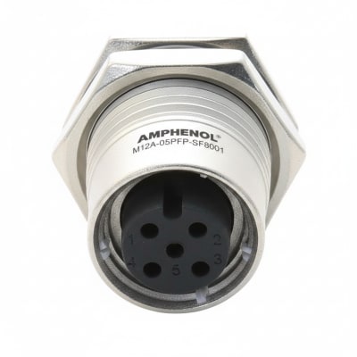 AMPHENOL M12A-05PFFP-SF8001
