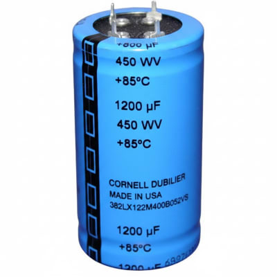 CORNELL DUBILIER 382LX122M400B052VS