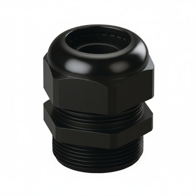 ESSENTRA COMPONENTS CG-NPT-1/2-1-BK