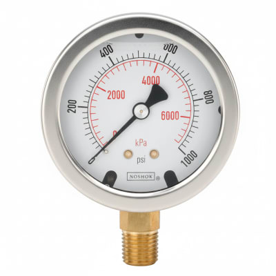 NOSHOK 25-901-3000-PSI/BAR-DRY-RCP-O2