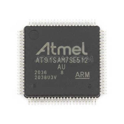 MICROCHIP TECHNOLOGY INC AT91SAM7SE512B-CU
