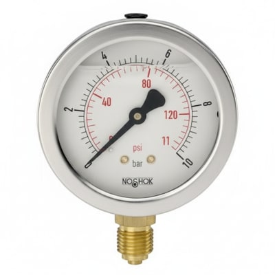 NOSHOK 25-911-160-PSI/BAR-MIP-DRY