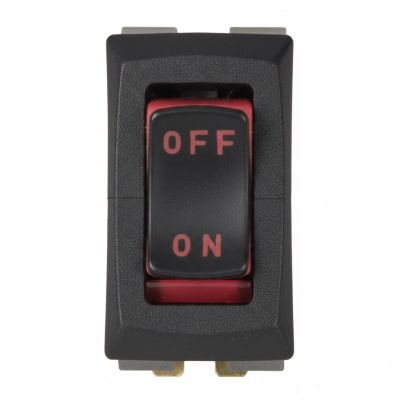 CARLING SWITCH TIGL51-1C-BL-FN-BLK