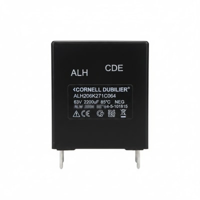 CORNELL DUBILIER ALH206K271C064