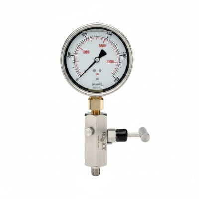 NOSHOK 25-300-5000-PSI/KG/CM2-CFF-MIP-BT8