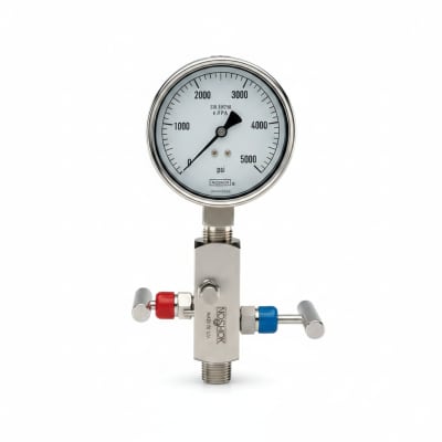 NOSHOK 25-300-5000-PSI/KPA-CFF-MIP-CC