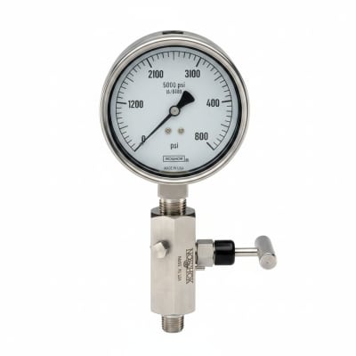 NOSHOK 40-901-5000-PSI/BAR-1/2-GY40