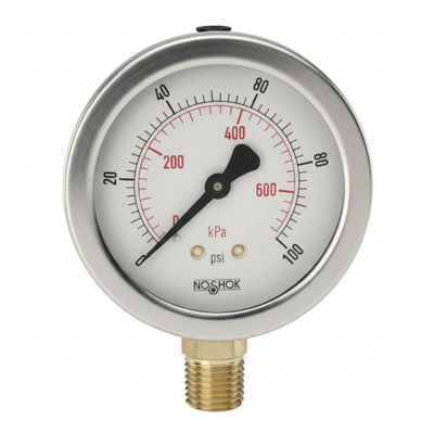 NOSHOK 25-911-16-BAR/PSI-G1/4-GY40-CC