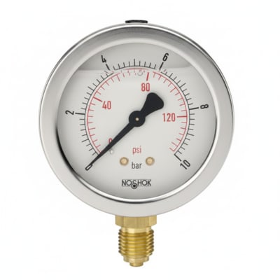 NOSHOK 25-911-2.5-BAR/PSI-G1/4-SSFF-CC