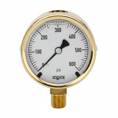 NOSHOK 25-300-6000-PSI/BAR-CFF-MIP-BT8