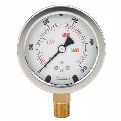 NOSHOK 25-410-400-PSI/KPA-SP-SPMC