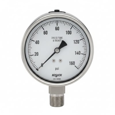 NOSHOK 40-400-3000-PSI-1/4-AP-SSFF-ST8-CC