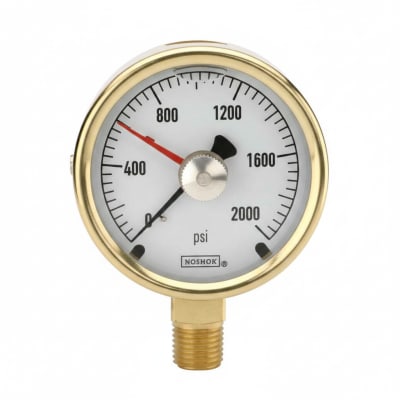 NOSHOK 25-300-800-PSI/KG/CM2-BFF-MIP-BT8-CC