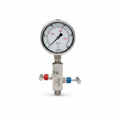NOSHOK 25-300-2000-PSI/KG/CM2-BFF