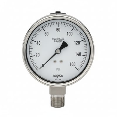 NOSHOK 40-400-15-PSI-1/4-MIP-SSFF-CC