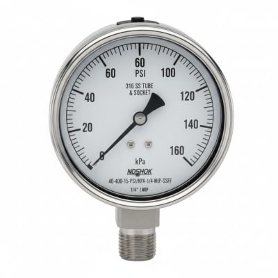 NOSHOK 40-400-15-PSI/KPA-1/4-MIP-SSFF
