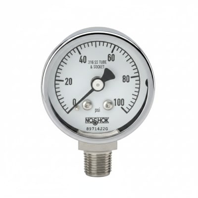 NOSHOK 40-500-15-PSI/KG/CM2-1/4-SSFF-MIP-CC