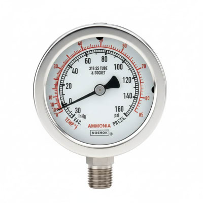 NOSHOK 40-500-15-PSI/KG/CM2-SSFF-MIP