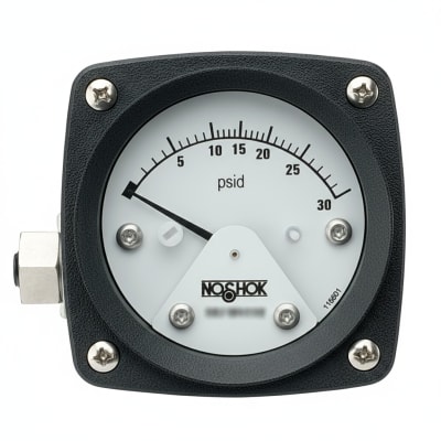 NOSHOK 40-510-6000-PSI/BAR-1/4-SG-SSFF-CC