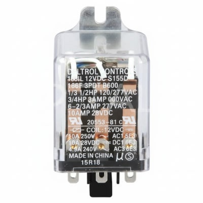 DELTROL CORP 166-3PDT-13A-12VDC