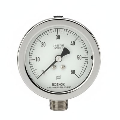 NOSHOK 25-410-6000-PSI/BAR-SP-SPMC