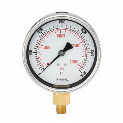 NOSHOK 25-911-25-BAR/PSI-G1/4-SG-BP3-SPMC-CC