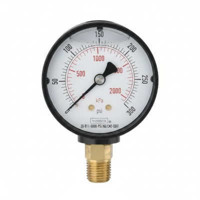 NOSHOK 25-911-5000-PSI/KG/CM2-SSFF